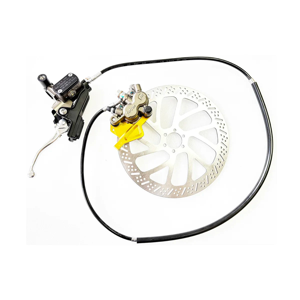 Light bee / Eride Pro SS Mod Ultra bee Brake System Front /Rear Caliper Adapter Lightweight Caliper bracket and brake kit