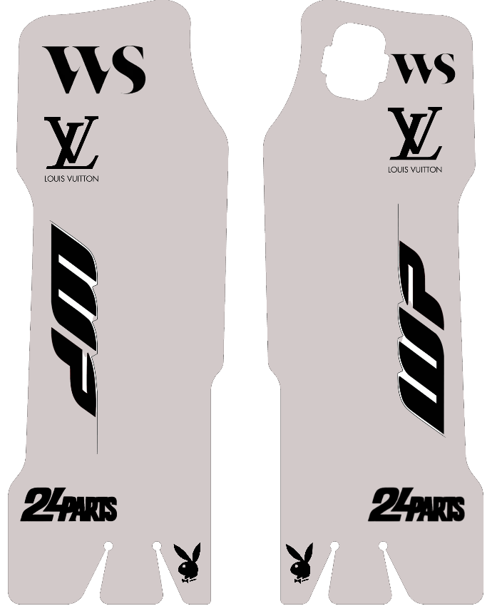 neklejka na osłone lagi surron / KKE Fork guard