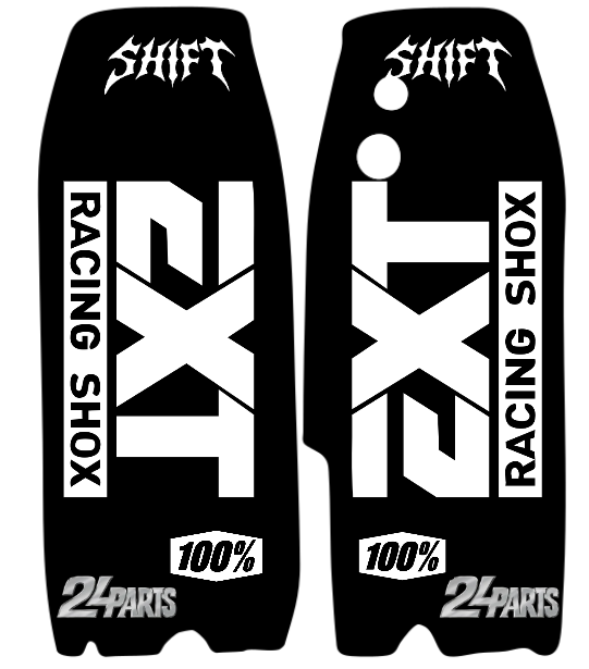 naklejka fork guard na kugoo wish 01 / tuttio soleil 01