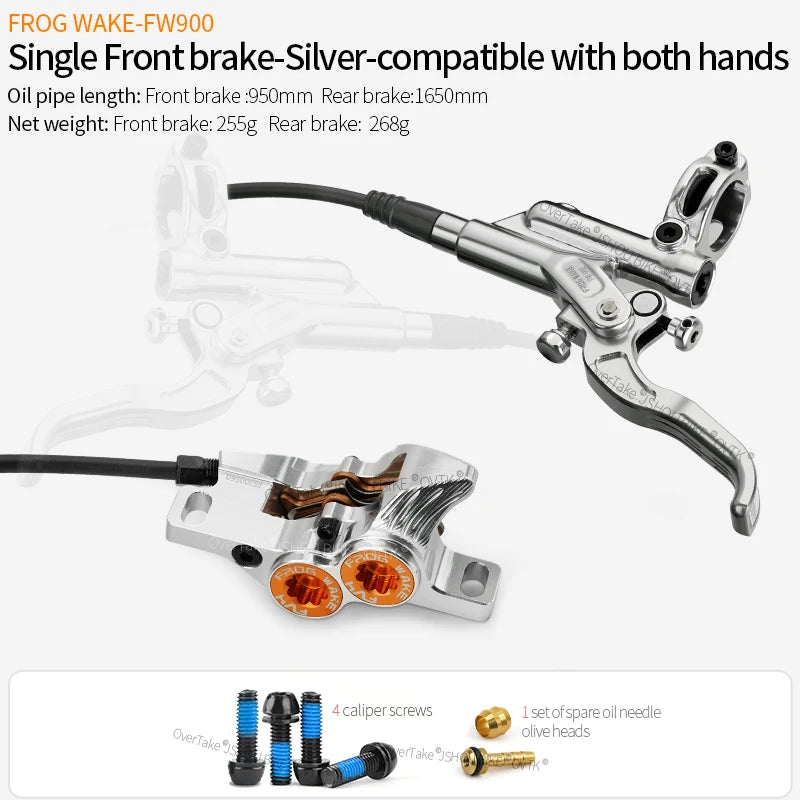 FROG WAKE FW900 potężne hamulce hydrauliczne 4 tłokowe