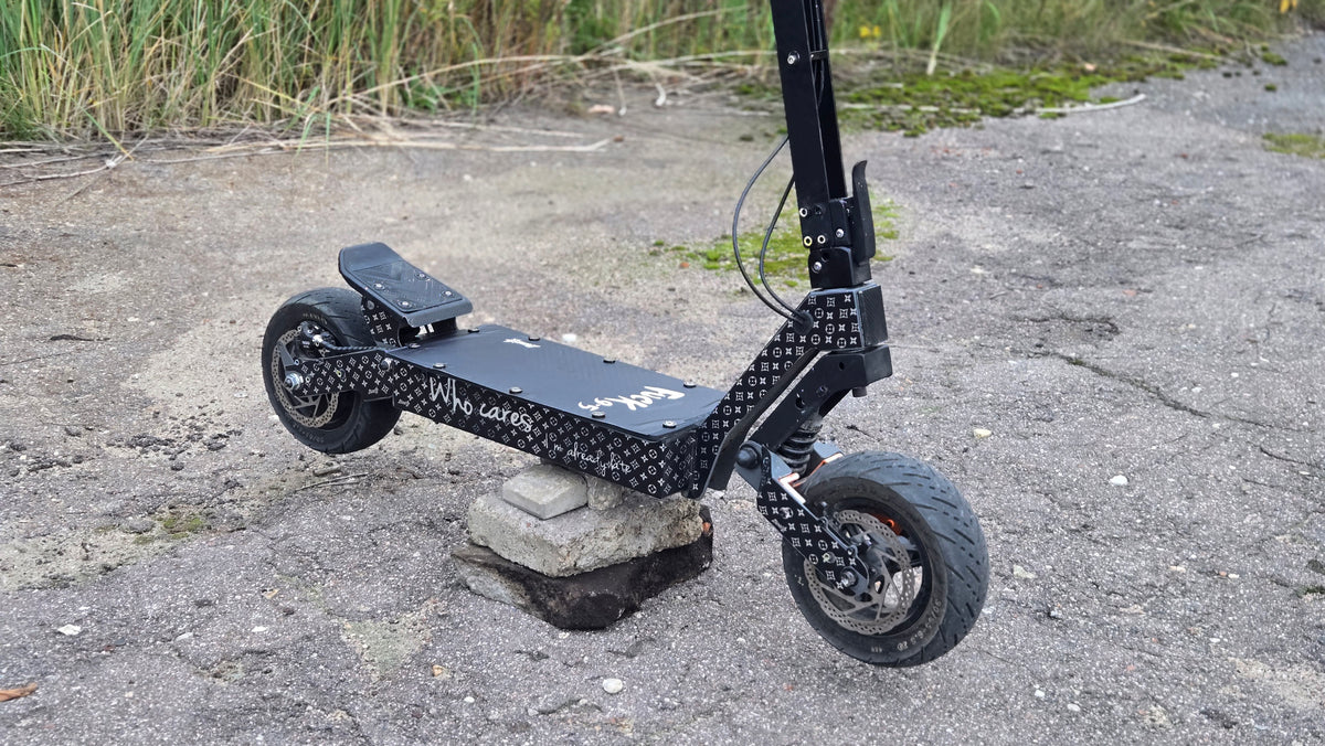 Electric Scooter wrap / graphics kit kukirin G2 G4 Ausom l1 – Larp Blueprint