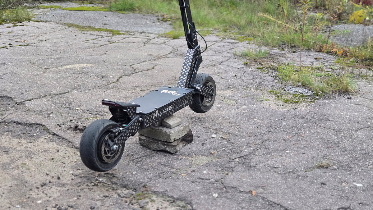 Electric Scooter wrap / graphics kit kukirin G2 G4 Ausom l1 – Larp Blueprint