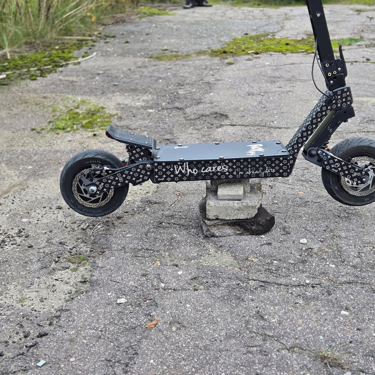 Electric Scooter wrap / graphics kit kukirin G2 G4 Ausom l1 – Larp Blueprint