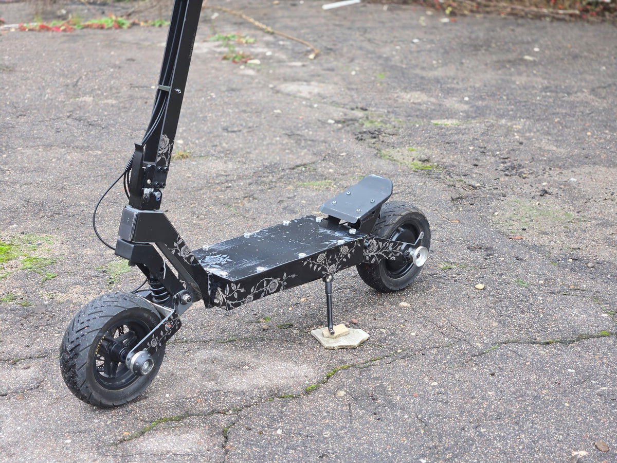 Electric Scooter wrap / graphics kit kukirin G2 G4 Ausom l1 – roses and vines