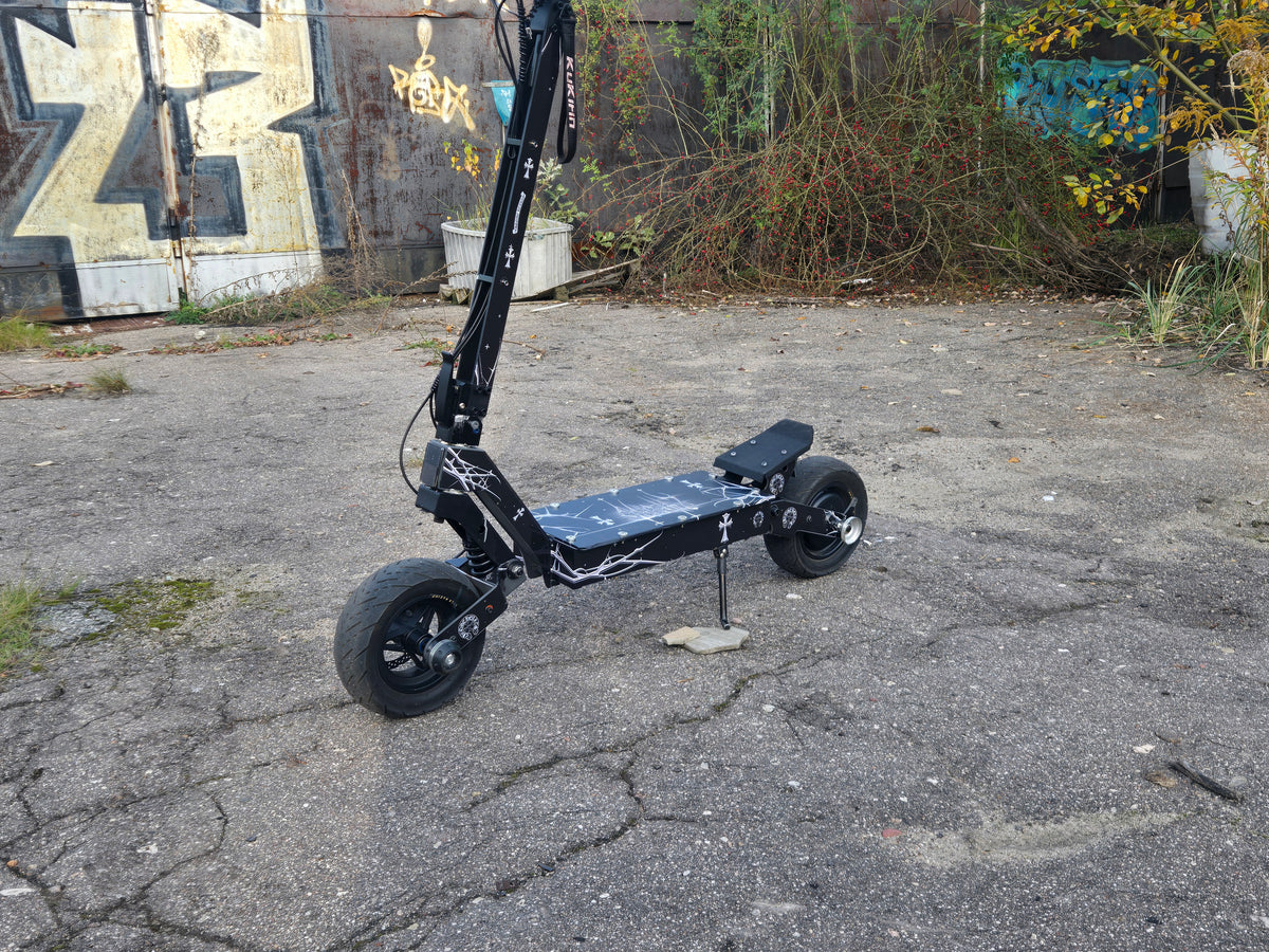 Electric Scooter wrap / graphics kit kukirin G2 G4 Ausom l1 – Chrome H Remaster