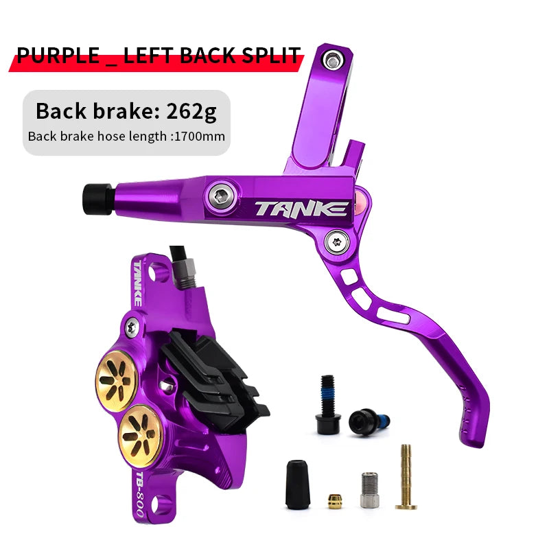 TANKE MTB — hydrauliczny hamulec tarczowy 4‑tłoczkowy,