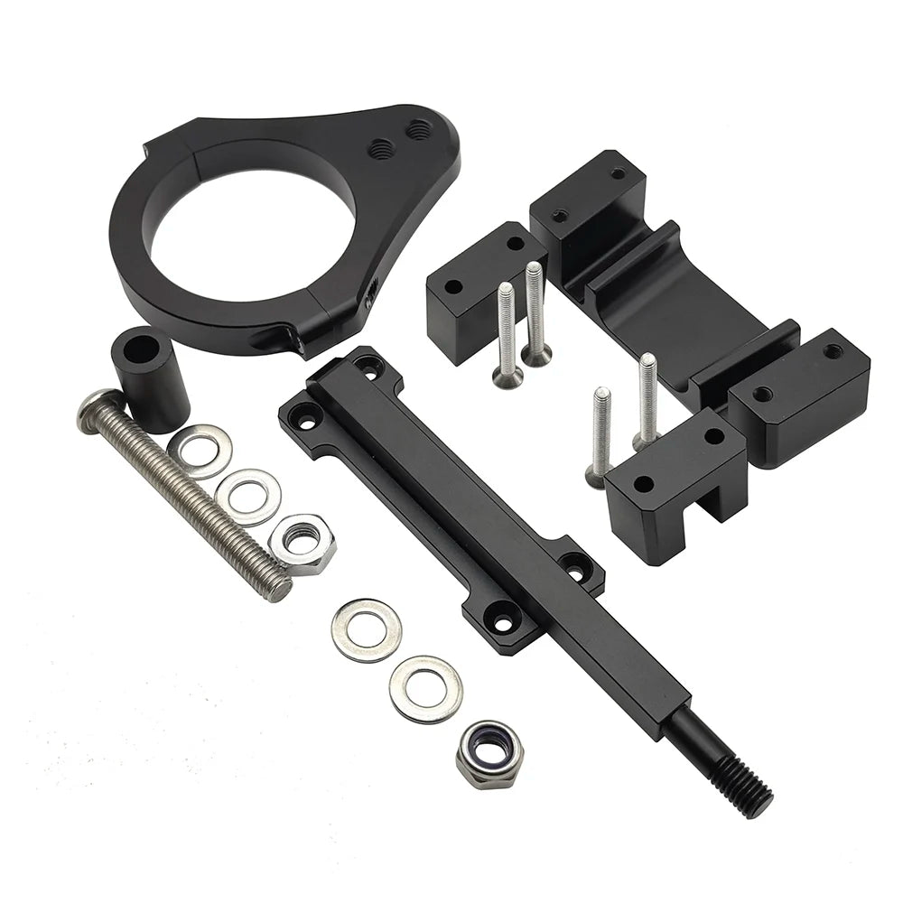 Zestaw damper do Kukirin G2 Master bez wiercenia, gotowy do montażu.