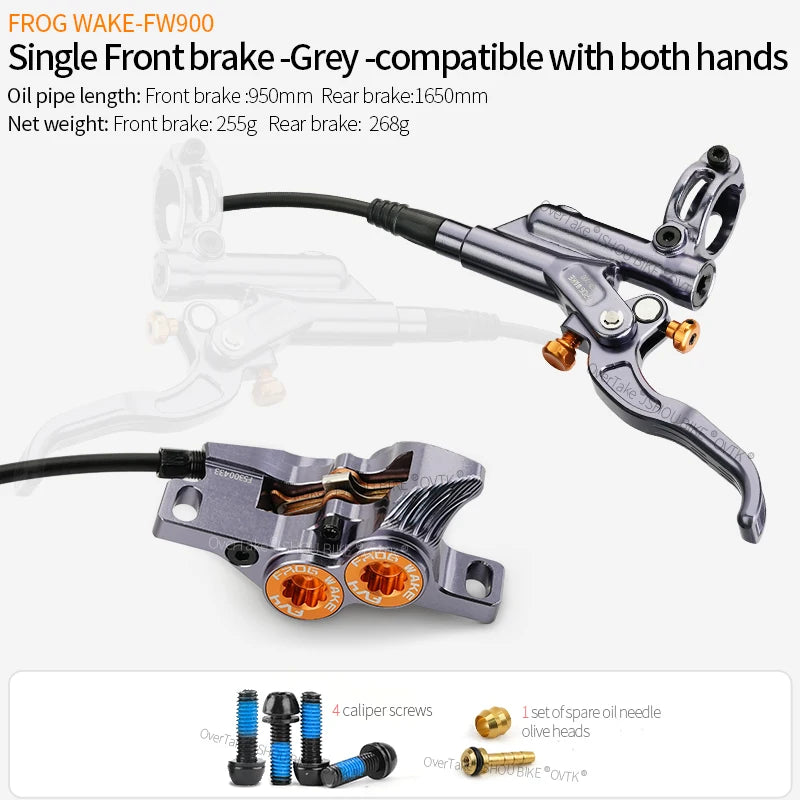 FROG WAKE FW900 potężne hamulce hydrauliczne 4 tłokowe