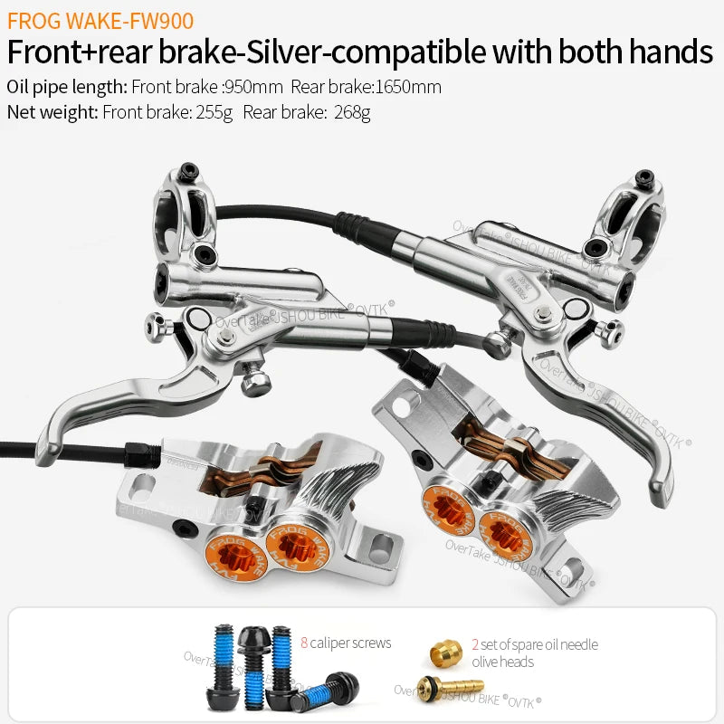 FROG WAKE FW900 potężne hamulce hydrauliczne 4 tłokowe