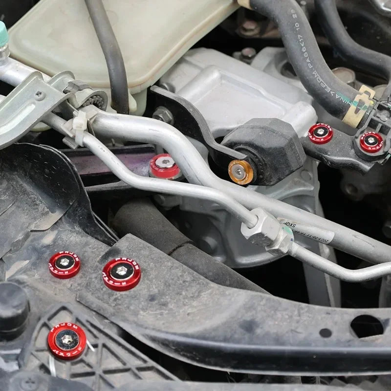 Śruby z podkładkami M6 — zestaw 10 sztuk