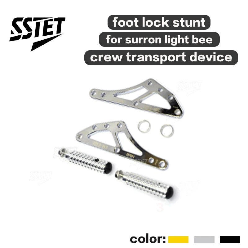 Foot Lock do Surrona – Aluminiowy Blokada Stopy / Stunt Foot Peg Lock