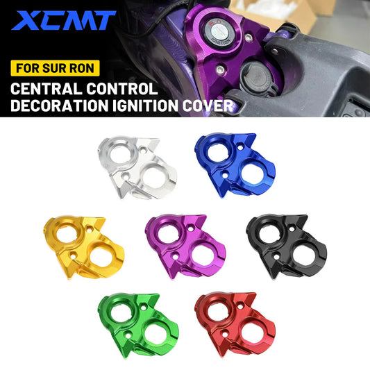 For Surron Parts Motorcycle Central Control Decoration Ignition Cover CNC Aluminum Motocross For SUR-RON Light Bee Electric Bike