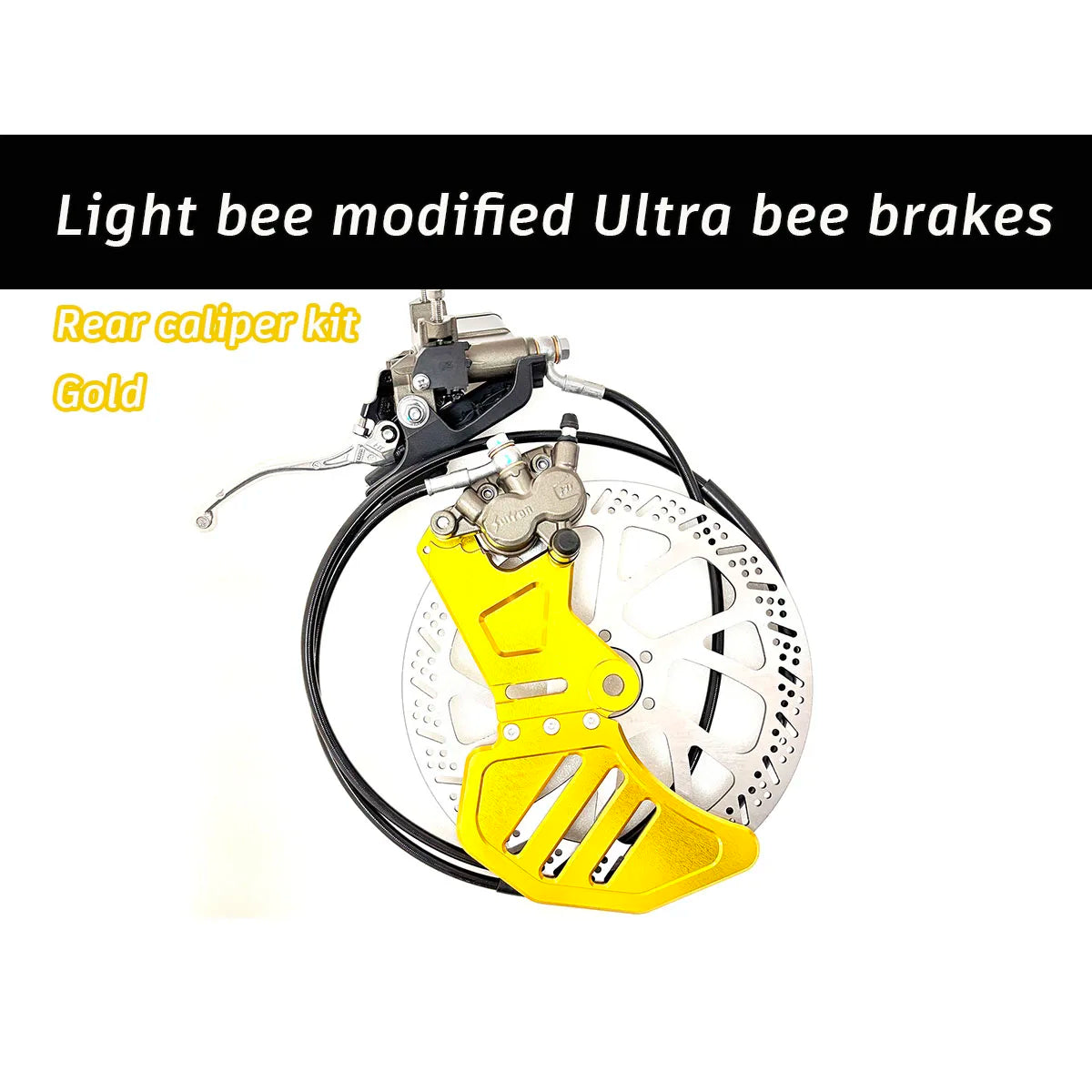 Light bee / Eride Pro SS Mod Ultra bee Brake System Front /Rear Caliper Adapter Lightweight  Caliper bracket and brake kit