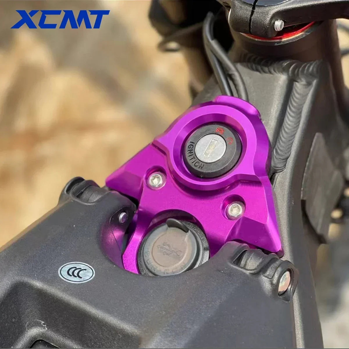 For Surron Parts Motorcycle Central Control Decoration Ignition Cover CNC Aluminum Motocross For SUR-RON Light Bee Electric Bike