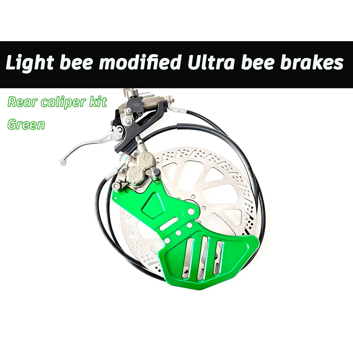 Light bee / Eride Pro SS Mod Ultra bee Brake System Front /Rear Caliper Adapter Lightweight  Caliper bracket and brake kit