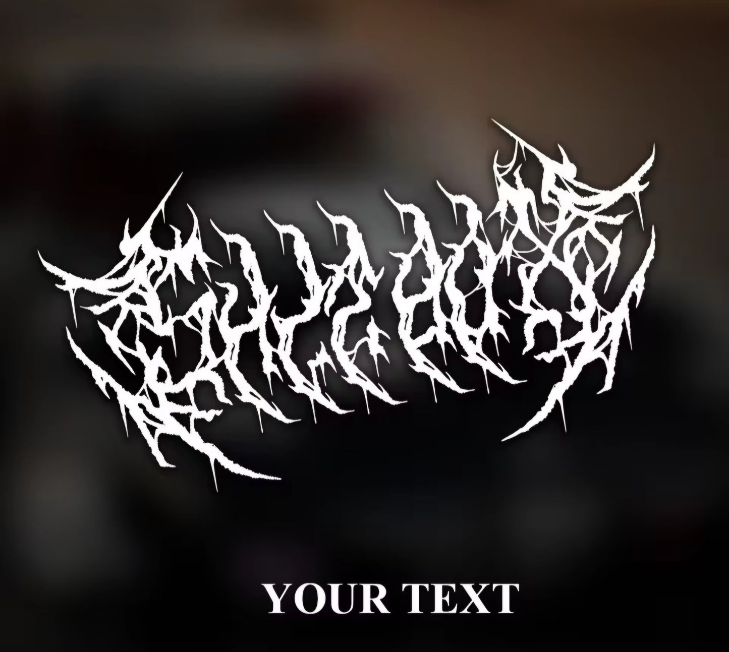 customowa naklejka na szybe