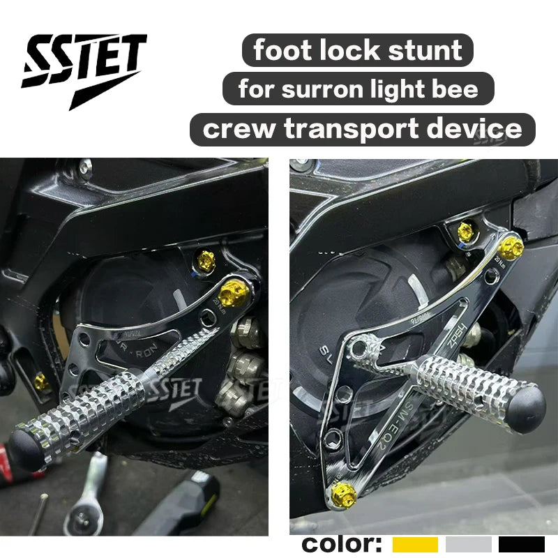 Foot Lock do Surrona – Aluminiowy Blokada Stopy / Stunt Foot Peg Lock