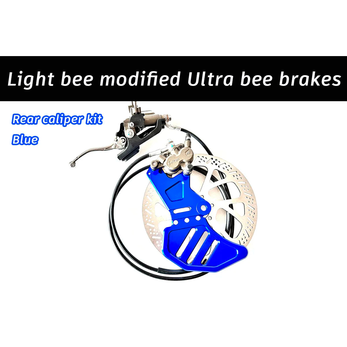 Light bee / Eride Pro SS Mod Ultra bee Brake System Front /Rear Caliper Adapter Lightweight  Caliper bracket and brake kit