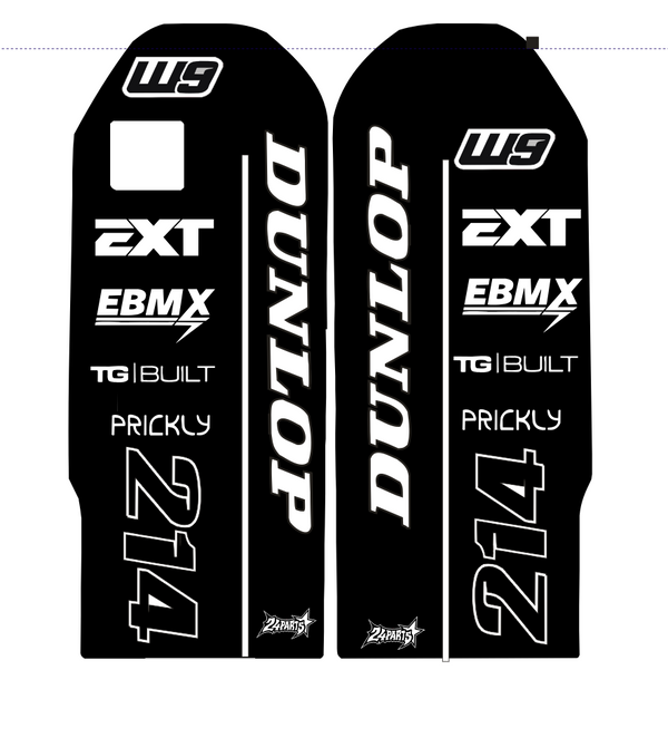 naklejki na fork guardy na talaria mx3