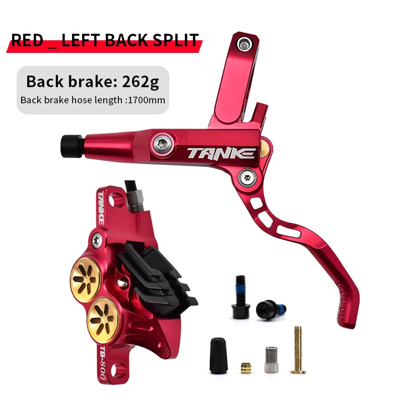 TANKE MTB — hydrauliczny hamulec tarczowy 4‑tłoczkowy,