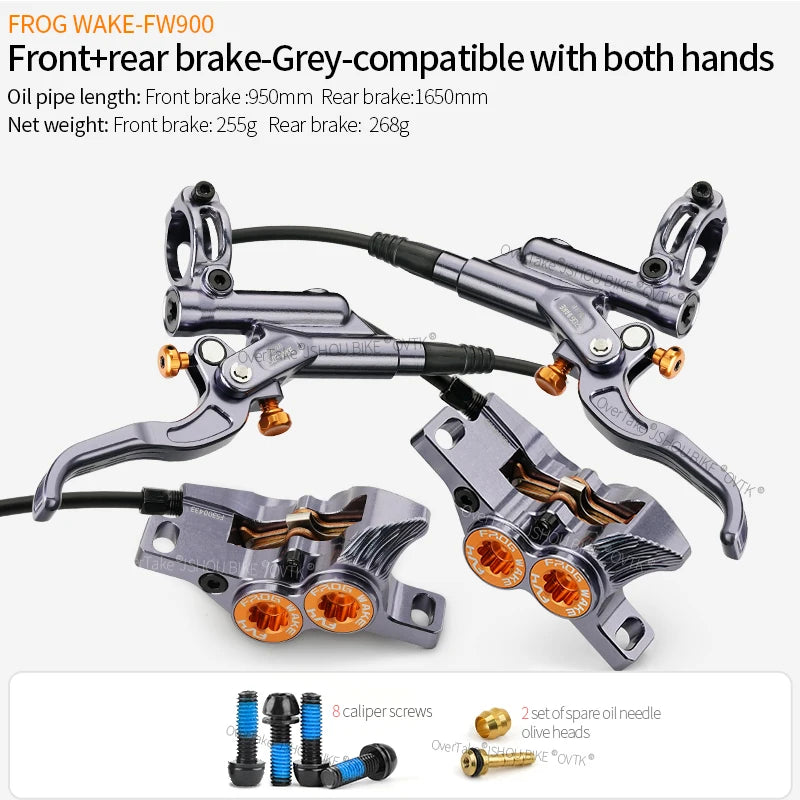 FROG WAKE FW900 potężne hamulce hydrauliczne 4 tłokowe