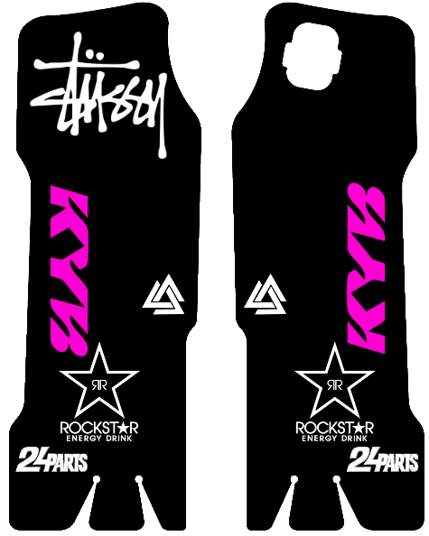 neklejka na osłone lagi surron / KKE  Fork guard